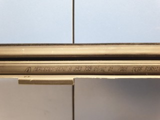 Накладка стекла передней левой двери, ориг. номер A2537252501, Mercedes GLC-klasse X253 2015-2019
