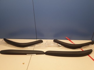Комплект молдингов переднего бампера, ориг. номер 08P01SAA600B2, Honda Jazz 2001-2005