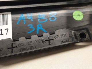 Накладка рамки двери задняя правая, ориг. номер 8K0839902Q5FQ, Audi A4 B8 2007-2012