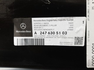 Кронштейн панели радиатора левый, ориг. номер A2476305103, Mercedes GLA-klasse H247 2020-2023