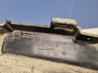 Кронштейн насадки выхлопной трубы левый, ориг. номер A2228850014, Mercedes S-klasse W222 2013-2017