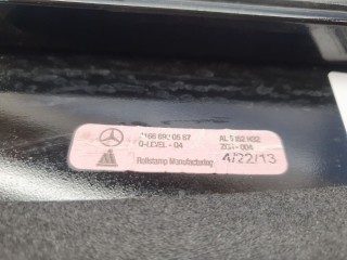 Накладка рамки двери задняя левая, ориг. номер A1666900587, Mercedes GL-klasse X166 GL GLS 2012-2016