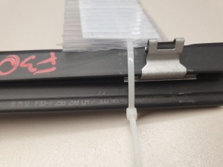 Накладка стекла передней правой двери, ориг. номер 51337258300, BMW 3 F30 2011-2016