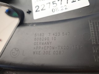 Накладка кассеты спойлера слева, ориг. номер 51627423547, BMW 6 G32 Grand Coupe 2017-2020