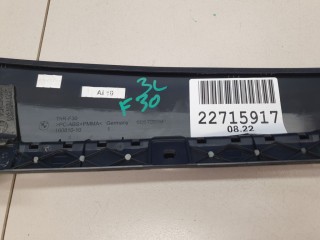 Накладка рамки двери задняя правая, ориг. номер 51357258308, BMW 3 F30 2011-2016