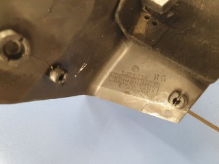Накладка стекла передней правой двери, ориг. номер 51337279736, BMW 4 F32 F33 2013-2017