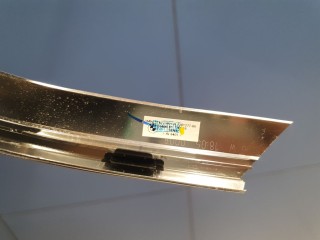 Молдинг рамки задней левой двери, ориг. номер 51357381277, BMW 5 G30 F90 2016-2020