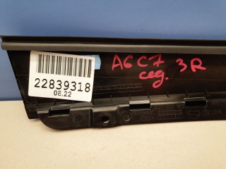 Накладка рамки двери задняя правая, ориг. номер 4G0839902B5FQ, Audi A6 S6 C7