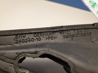 Уплотнитель левого зеркала, ориг. номер 51217341021, BMW 5 G30 F90 2016-2020