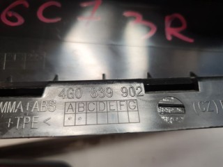 Накладка рамки двери задняя правая, ориг. номер 4G0839902B5FQ, Audi A6 S6 C7