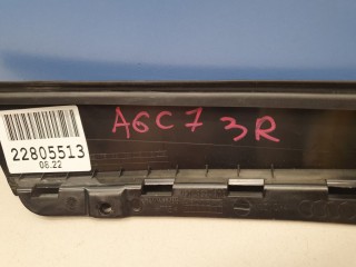Накладка рамки двери задняя правая, ориг. номер 4G0839902B5FQ, Audi A6 S6 C7