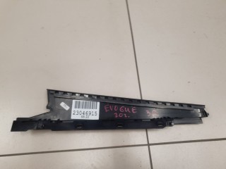 Накладка рамки двери задняя правая, ориг. номер LR092727, Land Rover Range Rover Velar 2017-2023