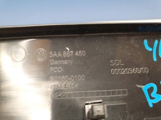 Накладка обшивки двери задней правой, ориг. номер 3AA867420BLZ5, Volkswagen Passat B7 2011-2015