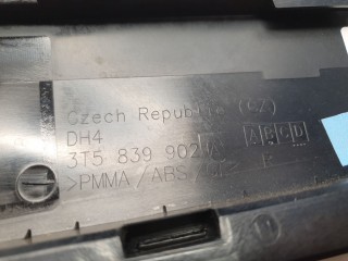 Накладка рамки двери задняя правая, ориг. номер 3T5839902A, Skoda Superb 3T 2008-2013