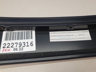 Накладка рамки двери задняя левая, ориг. номер 94563603, Chevrolet Cruze 2012-2016