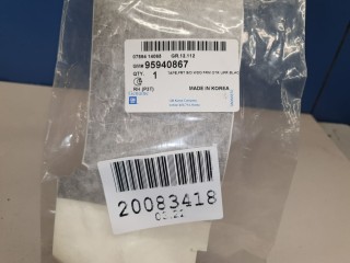 Наклейка передней правой двери, ориг. номер 95940867, Chevrolet Aveo T300 2011-2017
