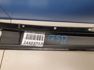 Накладка рамки двери задняя левая, ориг. номер 822D34GA0A, Infiniti Q50 V37 2013-2017