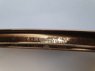 Накладка рамки двери задняя правая, ориг. номер A2056900487, Mercedes C-klasse W205 2014-2018