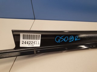Накладка рамки двери задняя правая, ориг. номер 822D24GA0A, Infiniti Q50 V37 2013-2017