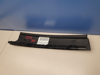 Накладка рамки двери задняя правая, ориг. номер 5G6839902B041, Volkswagen Golf 7 2012-2017