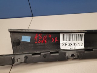 Накладка рамки двери задняя правая, ориг. номер 4H0839902B5FQ, Audi A8 S8 D4 2013-2017