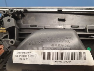 Накладка обшивки двери задней правой, ориг. номер 4H4867086V58, Audi A8 S8 D4 2013-2017