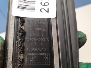 Накладка рамки двери задняя левая, ориг. номер 7570805010, Toyota Avensis T27 2011-2015