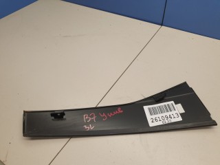 Накладка рамки двери задняя левая, ориг. номер 3AF839903A041, Volkswagen Passat B7 2011-2015