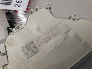 Замок двери задней левой, ориг. номер 4G0839015C, Audi A6 S6 C7