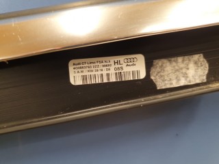 Молдинг стекла задней левой двери, ориг. номер 4G08537632ZZ, Audi A6 S6 C7