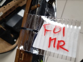 Накладка обшивки двери передней правой, ориг. номер 51419115534, BMW 7 F01 F02 2008-2012