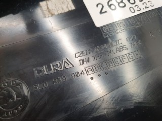Накладка рамки двери задняя правая, ориг. номер 5L0839904A, Skoda Yeti 2009-2014