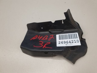 Защитный кожух замка задней правой двери, ориг. номер 8E0839350, Audi A4 B7 2004-2009
