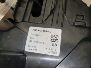 Кронштейн замка двери задний левый, ориг. номер HK8324995AC, Jaguar F-PACE X761 2015-2020