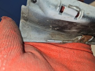 Молдинг накладки порога левый, ориг. номер 1012215-00-G, Tesla Model S 2012-2016
