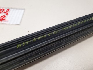 Накладка стекла передней правой двери, ориг. номер 51337393418, BMW X4 G02 2018-2021