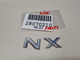 Эмблема двери багажника, ориг. номер 7544378080, Lexus NX Z10