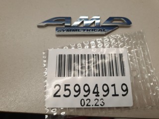 Эмблема двери багажника, ориг. номер 93079FJ080, Subaru XV G33 G43
