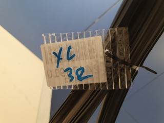 Уплотнитель стекла двери задний правый, ориг. номер 5735A316, Mitsubishi Outlander CW XL