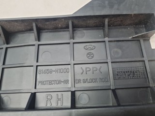 Кронштейн замка двери задний правой, ориг. номер 81459H1000, Hyundai Terracan 2001-2004