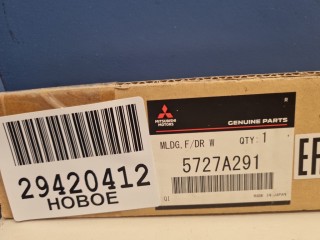 Молдинг стекла передней левой двери, ориг. номер 5727A291, Mitsubishi Outlander GF