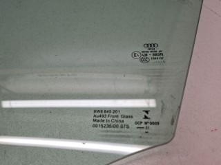 Стекло двери передней левой, ориг. номер 8W8845201, Audi A5 S5 8W Coupe Sportback