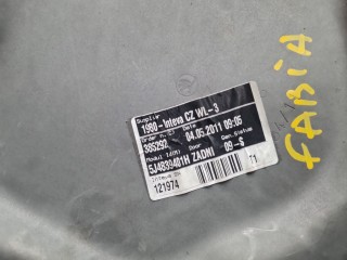Кронштейн стеклоподъемника задней левой двери, ориг. номер 5J4839401C, Skoda Fabia 5J 2010-2014
