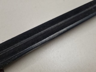 Молдинг стекла задней левой двери, ориг. номер 75740-33170, Toyota Camry V70