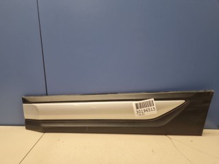 Молдинг двери левый задний, ориг. номер 5757A409, Mitsubishi Outlander GF