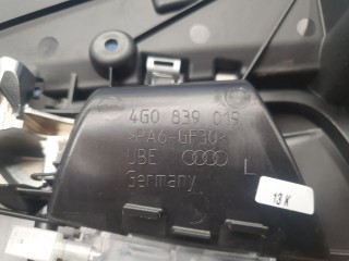 Ручка двери внутренняя задняя левая, ориг. номер 4G08390194PK, Audi A6 S6 C7