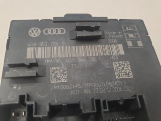 Блок комфорта задней двери, ориг. номер 4G8959795J, Audi A6 S6 C7