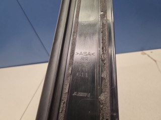 Накладка рамки двери задней правой, ориг. номер 7576160050, Toyota Land Cruiser Prado 150 2009-2013
