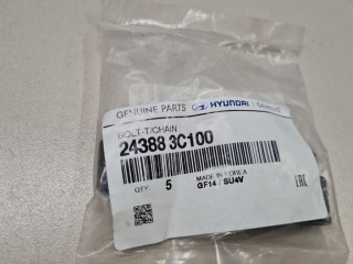 Комплект болтов направляющей ремня ГРМ, ориг. номер 243883C100, KIA Carnival 2014-2021