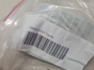 Прокладка сливной пробки, ориг. номер 9043012031, Toyota Alphard 3 2015-2018